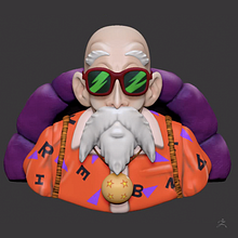 Maestro Muten Roy. Un projet de Modélisation 3D de Javier González De La Cruz - 16.09.2019