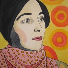Hoy conocemos a.... Sonia Delaunay. Editorial Design project by Victoria Arribas Roldán - 09.16.2019
