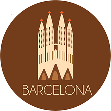 Magnet de la Sagrada Familia. Un proyecto de Diseño gráfico e Ilustración vectorial de Tatiana Moneta - 10.04.2019