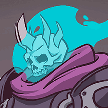 LORD of SKULLS. Animação 2D, Concept Art, Criatividade, Desenho, Ilustração tradicional, Ilustração digital, e Vídeo projeto de Adrià Bernabeu Cañabate - 17.09.2019