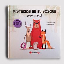 Misterios en el bosque ¡Vaya susto!. Traditional illustration, and Children's Illustration project by Elisenda Adell - 07.17.2019