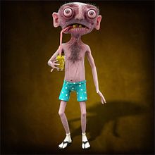 Mi Proyecto del curso: Creación de personajes: del 2D al 3D . 3D Character Design project by Sergio Graziani - 09.17.2019