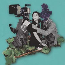 Cartel Cine . % Patricia Bernal Valencia tarafından hazırlanan Poster Tasarımı, Ve Markalaşma ve Kimlik projesi - 09.17.2019