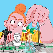 El País: Elige tu carrera. Projekt z dziedziny Trad, c, jna ilustracja, Ilustracja c i frowa użytkownika edmonestudio - 23.06.2019