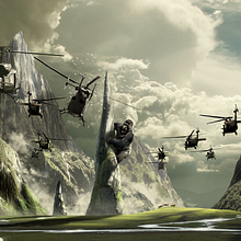 Mi Proyecto del curso: Matte Painting: creando mundos fotorrealistas. Photo Retouching project by Carlos Andrés Duque Flórez - 09.16.2019