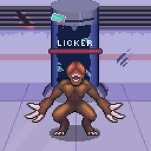 Mi Proyecto del curso: Slicker Resident Evil . Projekt z dziedziny Pixel art użytkownika Pedro Moreno - 17.09.2019