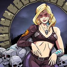 Lucile Ein Projekt aus dem Bereich Traditionelle Illustration und Digitale Illustration von Diego Daza Salinas - 18.09.2019