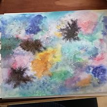 Mi Proyecto del curso: Técnicas modernas de acuarela Ein Projekt aus dem Bereich Aquarellmalerei von Arla Pizarro - 18.09.2019
