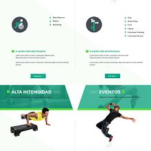 Web Fit Club. Web Development, and Web Design project by aitor burgui - 09.19.2019