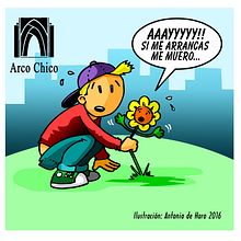 ARCO CHICO / ILUSTRACIÓN FLORES / ANDÚJAR. Un proyecto de Ilustración tradicional de Antonio de Haro Garzón - 09.03.2016