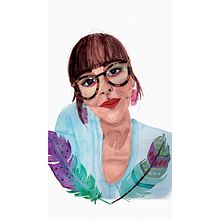 Mi Proyecto del curso: Retrato ilustrado en acuarela. Un progetto di Illustrazione tradizionale e Pittura ad acquerello di natalia_90s - 19.09.2019