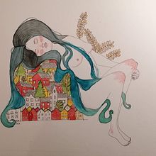 @Belaillustration. Creativit, Pencil Drawing, Artistic Drawing, Traditional illustration, and Children's Illustration project by Belén Aula Carmona - 02.20.2020