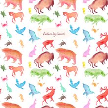 Pattern Acuarela. Un progetto di Graphic design, Pattern design e Pittura ad acquerello di Camilo Romero - 20.09.2019