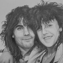 Retrato de mis padres | Mi Proyecto del curso: Retrato realista con lápiz de grafito. Un projet de Beaux Arts, Dessin au cra, on, Dessin artistique, Dessin de portrait , et Dessin réaliste de David Miguélez López - 20.09.2019