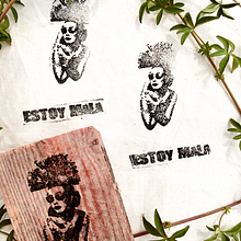 Mi Proyecto del curso: Estampación manual con sellos de fotopolímero. Un projet de Estampe de veronikcartier - 21.09.2019