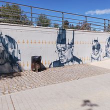 GALERIA URBANA CAMBRILS 2019 . % Roger Semat tarafından hazırlanan Sokak Sanatı projesi - 06.11.2019
