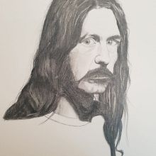 Mi Proyecto del curso: Retrato realista con lápiz de grafito. Un progetto di Disegno di lopez_lopez5 - 22.09.2019