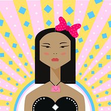 Ari. Traditional illustration, and Digital Illustration project by Dea Garcia - 09.22.2019