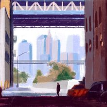 Manhattan desde Williamsburg. Un proyecto de Ilustración digital de desitur - 23.09.2019