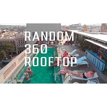 Aftermovie *RANDOM 360 ROOFTOP* (SKY BAR Plaza Cataluña) en Barcelona. Un projet de Créativité, Événements, Postproduction audiovisuelle, Réalisation , et Vidéo de Álvaro Monterrubio - 23.09.2019