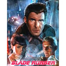 Cartel ilustrado Blade Runner. Un progetto di Cinema, Design di poster , Illustrazione tradizionale e Illustrazione digitale di Oscar Martinez - 24.09.2019