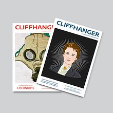Cliffhanger. Comic, Creativit, Design, Editorial Design, Graphic Design, Traditional illustration, Digital Illustration, Photo Retouching, and Vector Illustration project by Irene Moya López - 09.24.2019