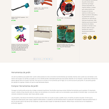 Tienda Online de Herramientas para JardínNuevo proyecto. Web Design project by Jose Luis Torres Arevalo - 09.24.2019