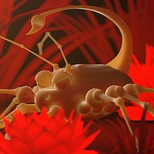 Escorpión, subsurface. Un progetto di 3D e Illustrazione digitale di Antonio Foguet - 24.09.2019