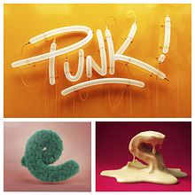 Proyecto del curso: Lettering 3D: modelado y texturizado con Cinema 4D. 3D, Lettering, 3D Modeling, 3D Design, 3D Lettering, Design, Advertising, and Traditional illustration project by Eva Rodríguez Solís - 09.24.2019