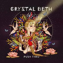 Push Thru Arte para Álbum de Crystal Beth. Un proyecto de Dibujo, Dirección de arte, Diseño e Ilustración tradicional de Ale De la Torre - 24.09.2019