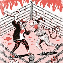 Duelo a Garrotazos. Drawing, Traditional illustration, and Digital Illustration project by Buba Viedma - 05.25.2019
