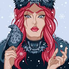 Mi Proyecto del curso: Ilustración vectorial: más volumen y rock and roll. Un progetto di Illustrazione tradizionale di Lorena Valencia Elosua - 25.09.2019