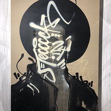 Exposición Nigredo. Street Art, Calligraph, Creativit, Design, Graphic Design, Lettering, Painting, T, and pograph project by TECK24 - 09.26.2019