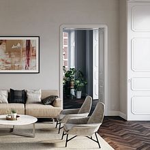 Apartment Design. Un proyecto de 3D, Arquitectura, Arquitectura interior, Decoración de interiores, Diseño, Diseño, creación de muebles					 y Diseño de producto de Víctor Montes - 26.09.2019