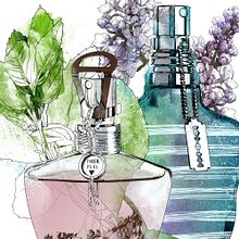 ILUSTRACIÓN TÉCNICA MIXTA_ COSMÉTICA Y BELLEZA. Un progetto di Illustrazione tradizionale e Illustrazione digitale di Robert Tirado - 26.09.2019