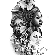 Mi Proyecto del curso: Un 10% de la raza puertorriqueña. Collage, Drawing, and Tattoo Design project by Kelvin Omar Herrera Cruz - 09.26.2019