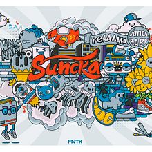 fntk sunka ilustración . Design, and Traditional illustration project by Christian López Prado - 09.26.2019