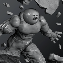  XMEN-juggernout fan art. Escultura projeto de Sebastian Parra Aragon - 27.09.2019