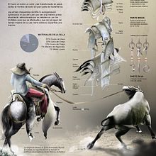 HERENCIA DE CUERO Y TIENTO. Infographics project by JOSÉ EMILIANO ANDRADE ORELLANA - 09.27.2019