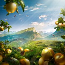 Val Venosta. Digital Illustration, and Photo Retouching project by Carles Marsal - 09.27.2019
