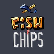 Fish and Chips. Un proyecto de Lettering de Iker J. de los Mozos - 27.09.2019