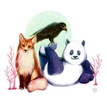 Mi Proyecto del curso: Ilustración digital con lápices de colores. Design project by natyosmon11 - 09.28.2019