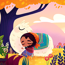"The Magic Lake" para Storytime Magazine.. Un proyecto de Ilustración tradicional, Ilustración digital e Ilustración infantil de Luján Fernández - 28.09.2019