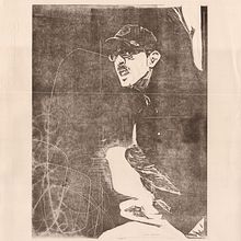 "2036". Linocut Engraving. Year 2003. By Jose Luis Rubio-Tamayo. Drawing, Artistic Drawing, and Screen Printing project by Jose Luis Rubio-Tamayo - 11.15.2003