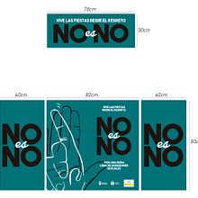 NO es NO . Graphic Design project by Anna Girona - 09.29.2019