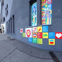 Connect - Make the Internet Real. Street Art, and Design project by Silvia Gallart - 09.13.2019
