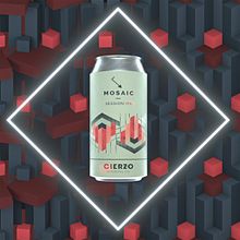Animación "MOSAIC" Cierzo Brewing para redes . 3D Animation, Photograph, and Post-production project by eFe Muñoz - 09.30.2019