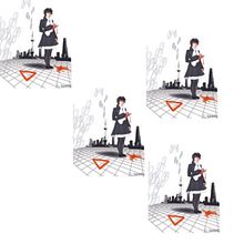 In Luzern Switzerland - Oriental Puppets. Traditional illustration, Digital Illustration, and Vector Illustration project by Jose Luis Rubio-Tamayo - 09.12.2009