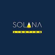 Solana Lighting. Een project van  Br, ing en identiteit, Logo-ontwerp y Grafisch ontwerp van Paula Mastrangelo - 15.09.2019