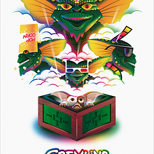 Gremlins 35 Anniversary 4K Edition. Traditional illustration, Vector Illustration, and Digital Drawing project by Salmorejo studio - 09.30.2019